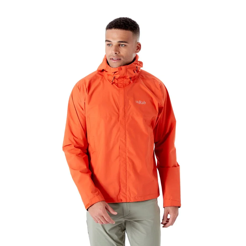 Manteau imperméable Rab Downpour Eco (hommes) - Image 3