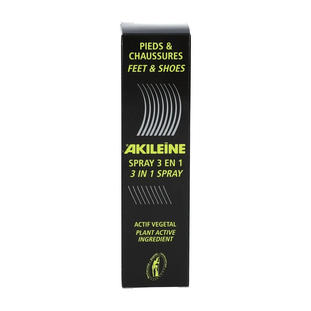 Vaporisateur déodorant pour pieds Akileïne Black Spray - Image 3